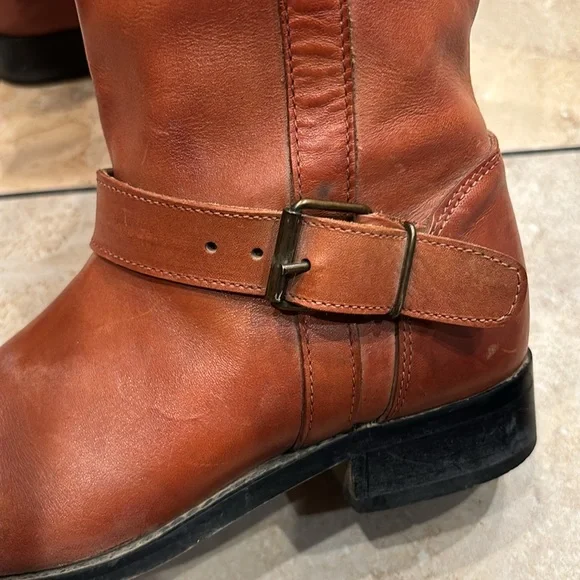 Dingo Women’s Zipper Up Leather Tall Boots size 8 - Picture 5 of 16